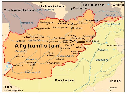 خرائط واعلام أفغانستان ٢٠١٢  - Maps and flags of Afghanistan 2012