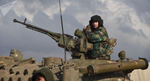  السوري يستعد لدخول منبج بأسلحته الثقيلة وفق اتفاق روسي أمريكي