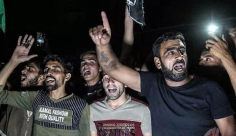  غاضبة ضد النصرة والجولاني في ادلب