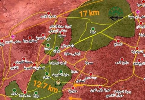 -سيطرة-الجيش-السوري-على-وادي-عين-ترما-وعلى-الكتل-والمزارع-المحيطة-622x430