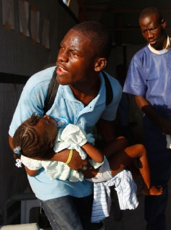 هايتي بانتظار مد العون إلى أبنائها لانهاء مأساتهم 