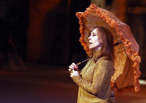 فيروز في الأردن العام 2007، خلال عرض مسرحية صحّ النوم أرشيف السفير