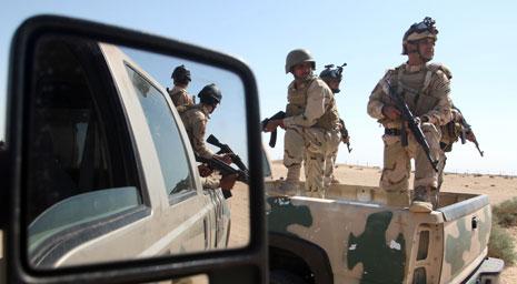 أكثر من 4000 عنصر من الحشد الشعبي شار كوا مع الجيش العراقي في العملية(أ ف ب)