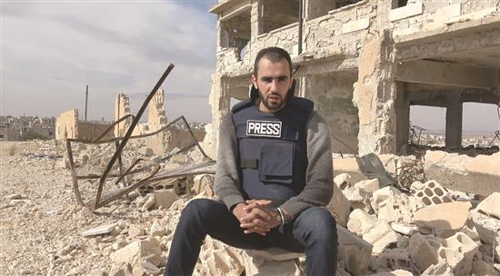 فاز المراسل السوري هادي العبد الله بجائزة «حرية الصحافة»، أمس الأول