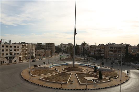 دوار السبع بحرات إدلب (بلال سليطين)