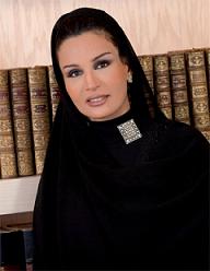 الشيخة موزة زوجة أمير قطر