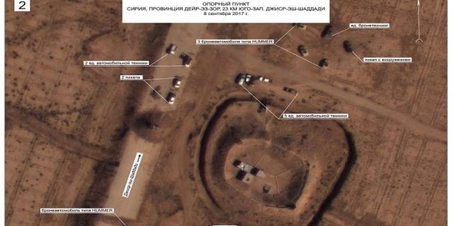 الدفاع الروسية تنشر أدلة على تواطؤ القوات الأمريكية مع “داعش” في دير الزور