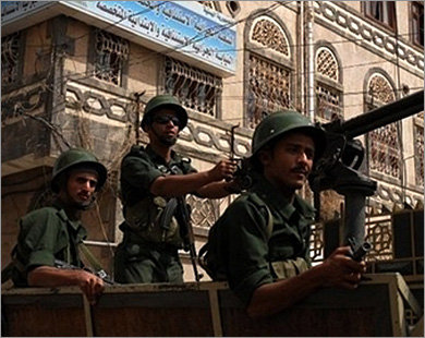 التدريب يشمل وحدات منتقاة من القوات اليمنية