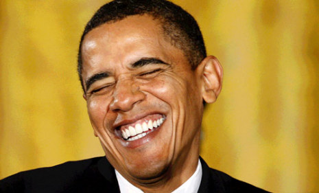 الرئيس الأميركي باراك أوباما بعد إعلان فوزه بجائزة نوبل للسلام