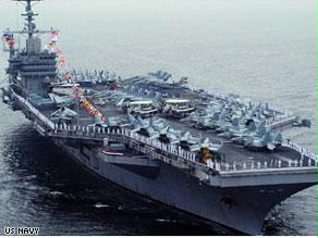 قالت البحرية الأمريكية إن هدف الزيارة عكس مدى قوة الروابط مع الحليف الكوري الجنوبي.