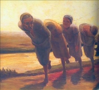 لوحة للفنان جورج قرم (1896 ـ 1971) من كتاب عنه صدر مؤخرا