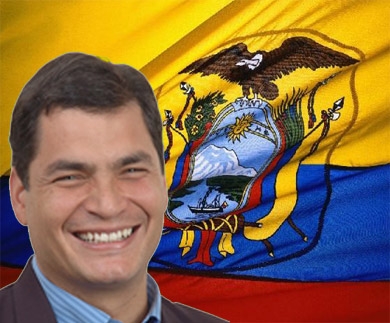الرئيس الأكوادوري رفائيل كورييا