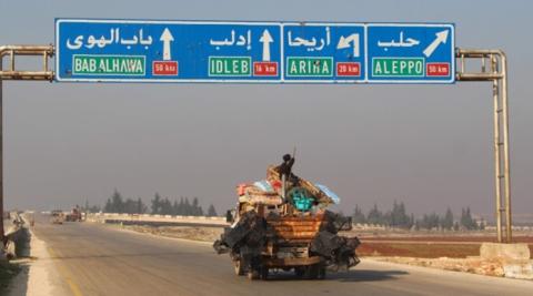   يتقدم باتجاه قرى معرة النعمان التي تعتبر من أهم معاقل المسلحين في ريف إدلب