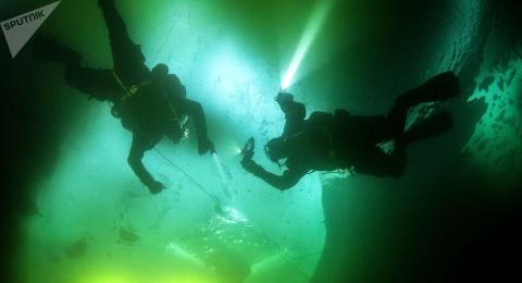  استكشافية أثرية روسية تحت الماء قبالة شواطئ  طرطوس