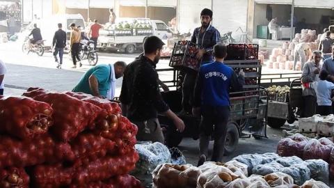  حكومي حول أسواق الهال في سورية