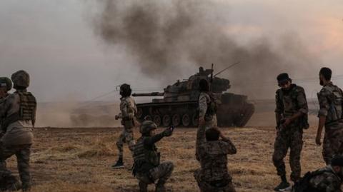  عدد من الجنود الأتراك جراء انفجار سيارة مفخخة في ريف الرقة الشمالي