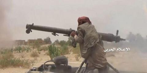  عدد من مرتزقة العدوان السعودي في الجوف اليمنية