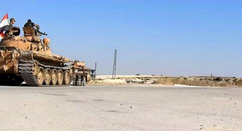  وحدات الجيش العربي السوري إلى مدينة الدرباسية .