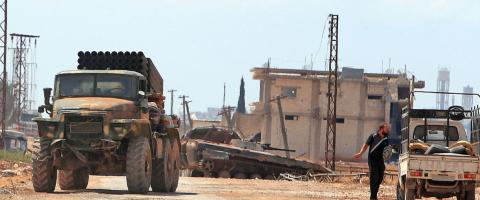  يدحر الإرهابيين من قرى جديدة بريف إدلب