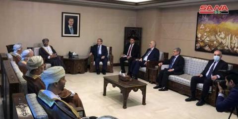 المقداد: زيارة وزير الخارجية العماني مفصلية وتأتي في إطار العمل العربي المشترك