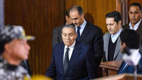 محكمة أوروبية تلغي تجميد أموال أسرة حسني مبارك