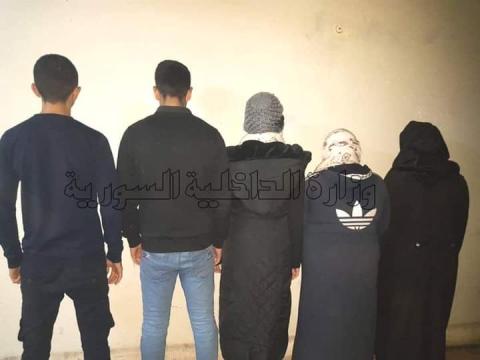  شرطة الدباغة في حماة يلقي القبض على السارقين ويسترد القسم الأكبر من المسروقات