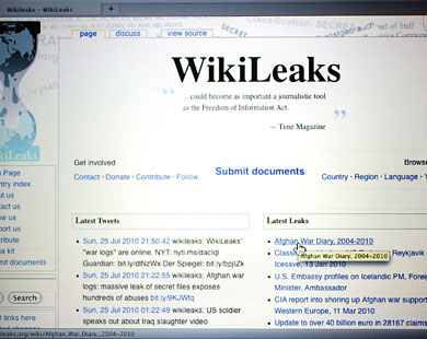وثائق ويكيليكس السرية لحرب العراق وأفغانستان أغضبت البنتاغون