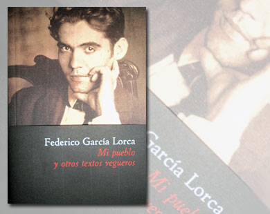 غلاف كتاب لوركا "قريتي، ونصوص أخرى عن باكيروس"