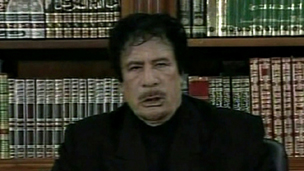 يحكم القذافي ليبيا قبل أكثر من 40 عاما