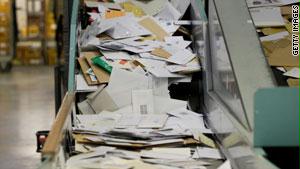إدارة البريد الأمريكية مصابة بالحيرة بسبب الرسالة