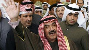 رئيس الحكومة الكويتية المستقيلة ناصر الصباح