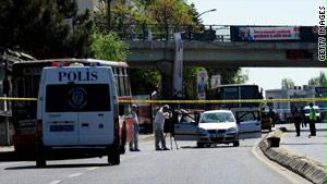 الشرطة التركية بدأت التحقيق بأسباب الانفجار