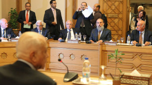 وزير الخارجية المصري استقبل وفداً من مسؤولين سابقين
