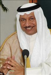 الشيخ جابر خلال اجتماع في البرلمان في 18 نيسان العام 2010 (ا ف ب) 