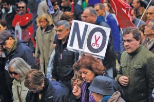 متظاهرون في مدريد ضد خطط التقشف 