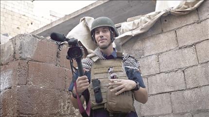 الصحافي الأميركي جايمس فولي المخطوف منذ عام في حلب (أ ب) 