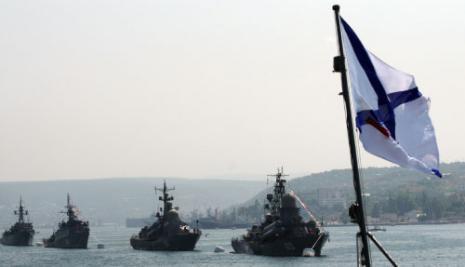 سفن حربية روسية في البحر الأسود (أرشيف ــ أ ف ب) 