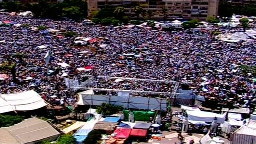 ساحة رابعة العدوية في القاهرة