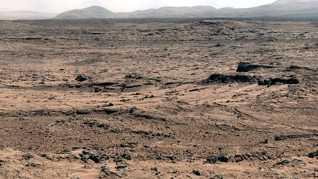 يعتقد أن بيئة كوكب المريخ في مراحله الأولى كانت أكثر جفافا