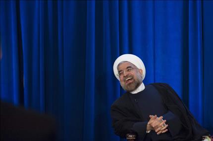 روحاني خلال اجتماع الاتحاد الآسيوي ومعهد مجلس العلاقات الخارجية الأميركية 