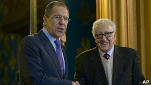 تشهد موسكو جهودا دبلوماسية لحل الازمة السورية
