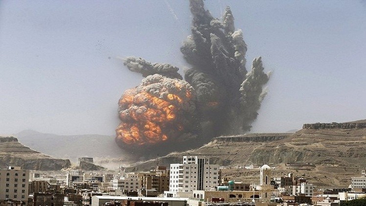 قصف متجدد على صنعاء