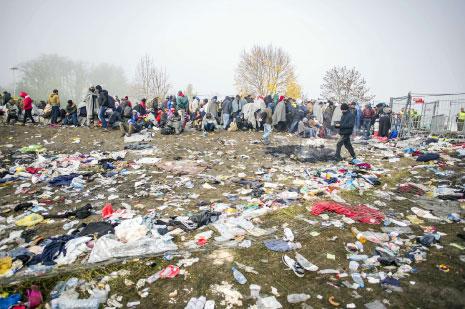 الحكومة البولندية وافقت على استقبال 7000 لاجئ ضمن خطة الاتحاد الأوروبي (أ ف ب) 