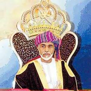 سلطان عمان قابوس بن سعيد المعظم