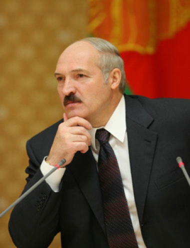الرئيس البيلاروسي الحالي ألكسندر لوكاشينكو