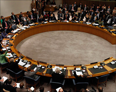 اجتماع مجلس الأمن بشأن أحداث سوريا