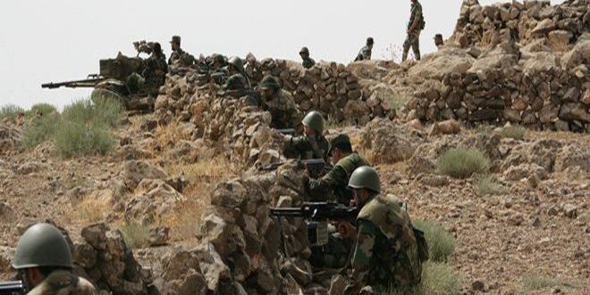 الجيش العربي السوري يحبط هجوما لإرهابيي داعش في دير الزور ويقضي على أعداد كبيرة منهم بأرياف حمص وحماة والرقة