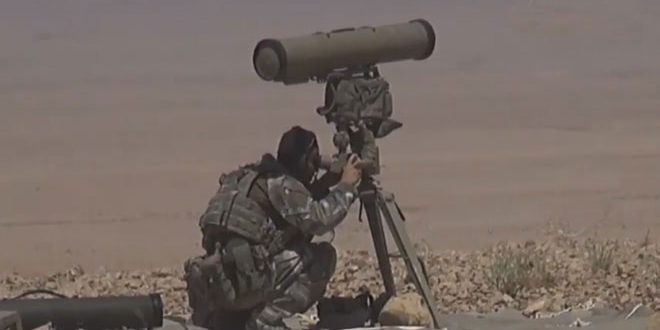 الجيش يتصدى لهجوم تنظيم “داعش” على طريق دير الزور-تدمر وتقضي على عدد من إرهابييه
