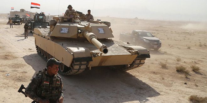 القوات العراقية تحرر منطقة الزركة في صلاح الدين من إرهابيي داعش