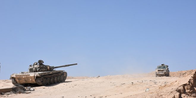 الجيش العربي السوري يستعيد نقاطا جديدة على طريق دير الزور-الميادين